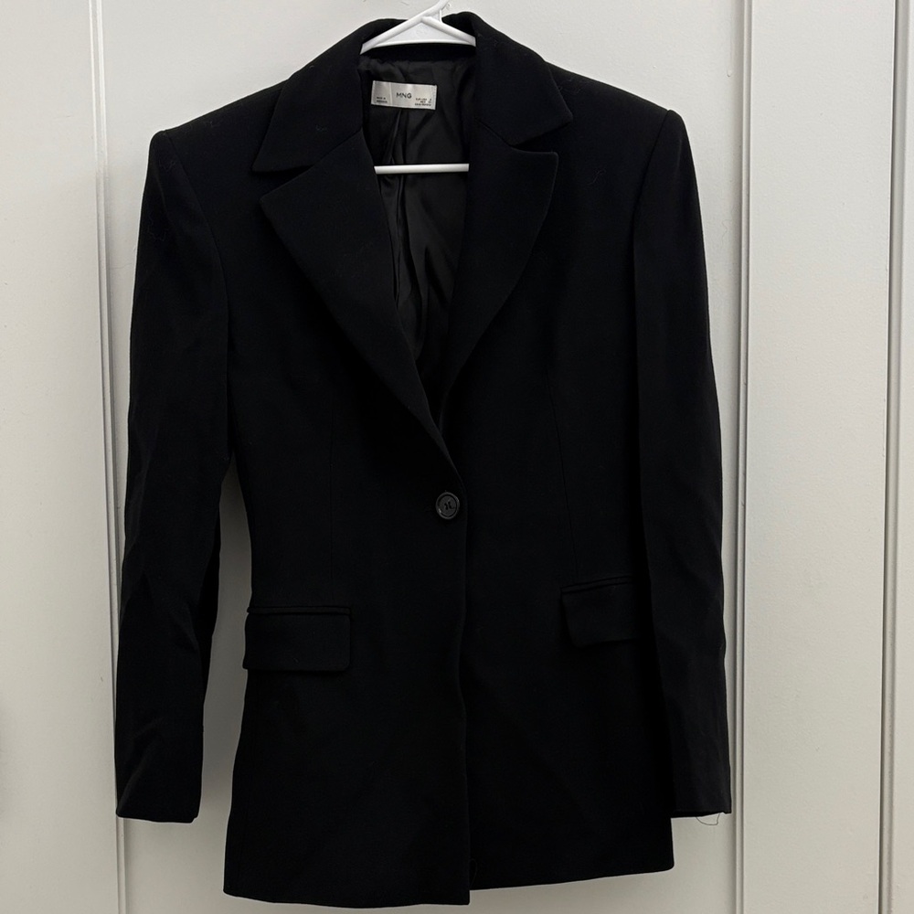 Mango Classic Black Blazer